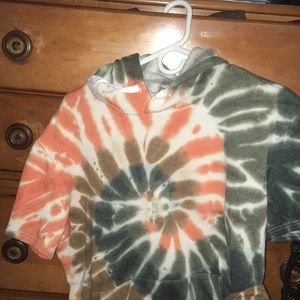 Mens short sleeve hoodie